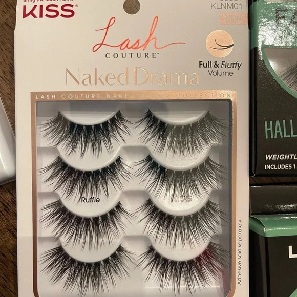 Lot Of 10 Fauxmink Lashes Lightweight #854 Ardell, Vivid hd, Lash Couture, More - Picture 3 of 5